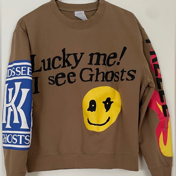 Other - Kids See Ghosts Lucky Me Crewneck Sweatshirt - Camp Flog Gnaw - Size Small